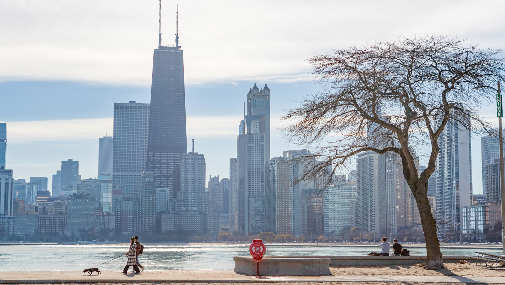 Chicago city skyline