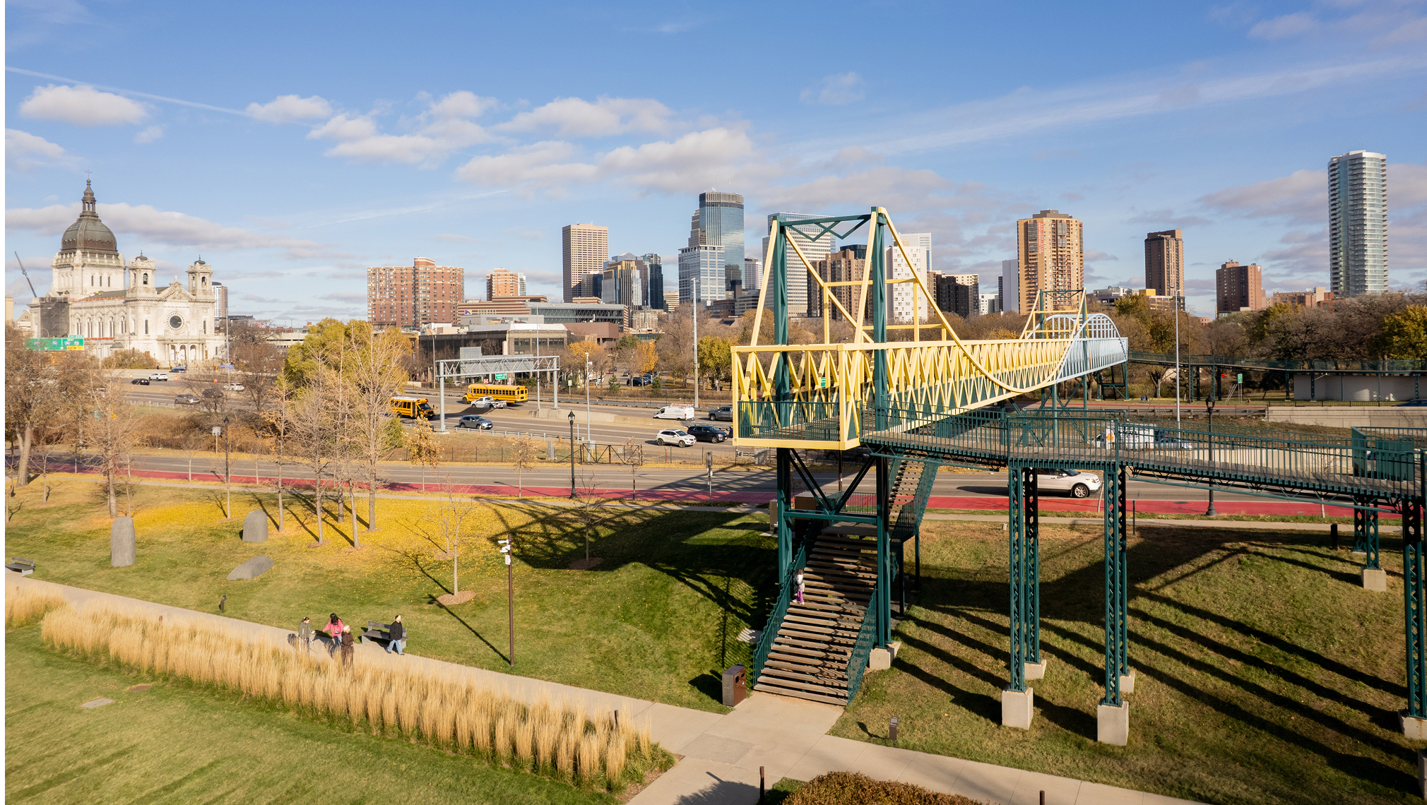 Irene Hixton Bridge at Minneapolis Sculpture Garden