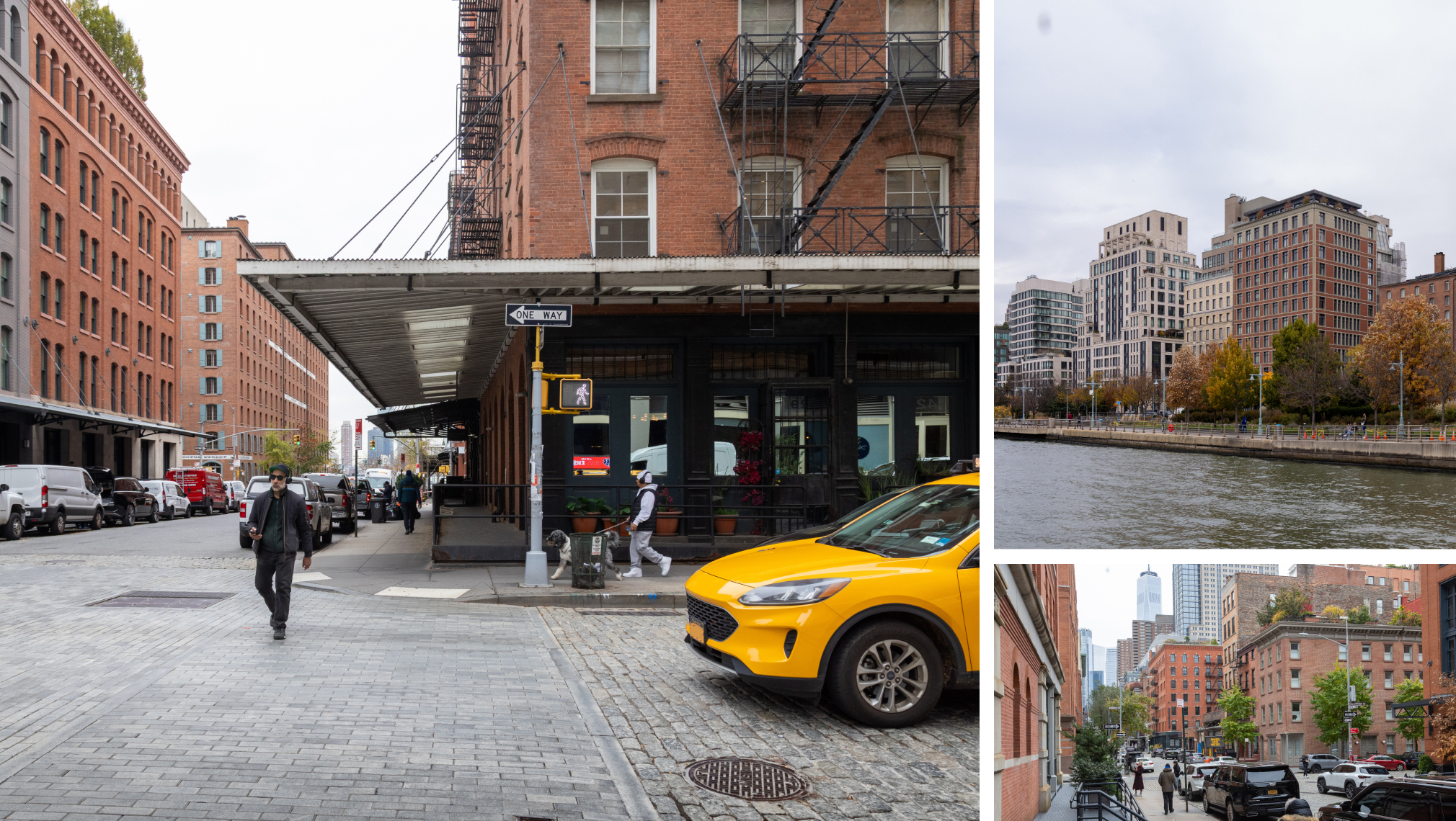 Views of Tribeca in Lower Manhattan.