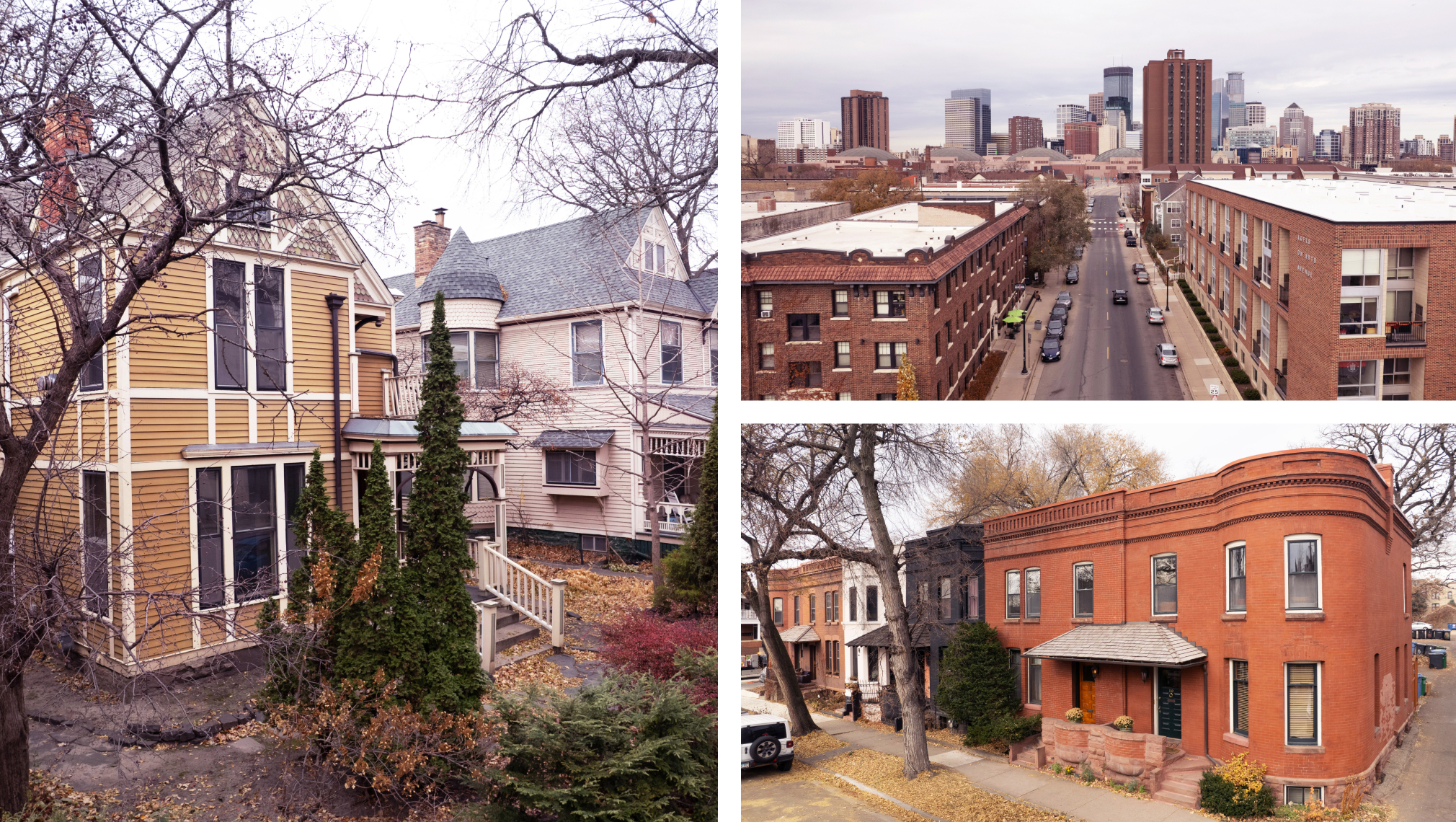 Homes in the Whittier neighborhood
