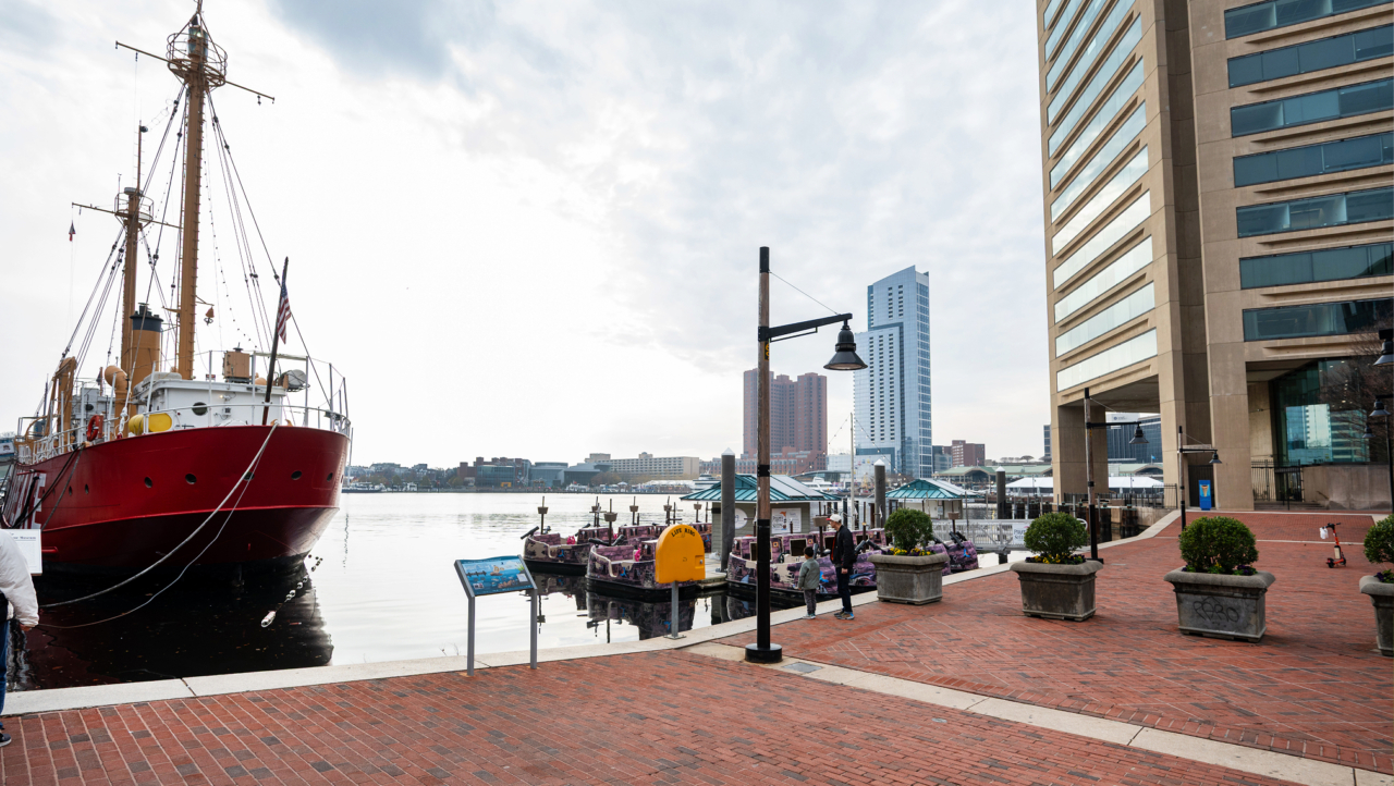 Baltimore waterfront