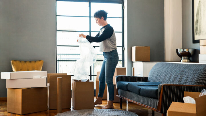 How to deal with the stress of moving.