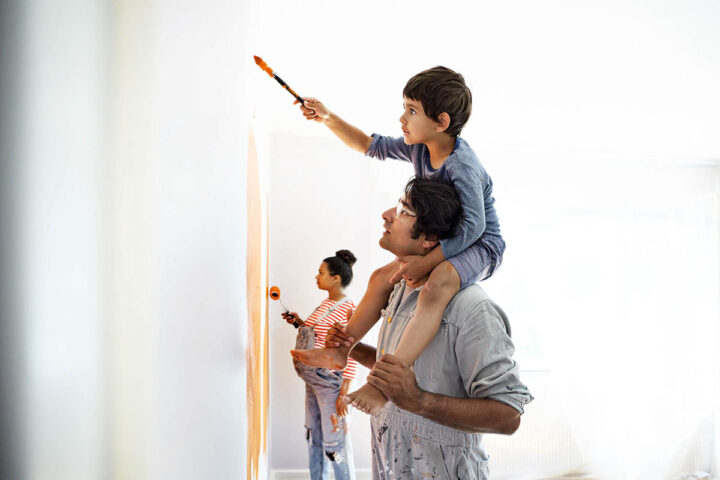 How to paint a room