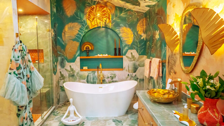 bathroom updates on a budget