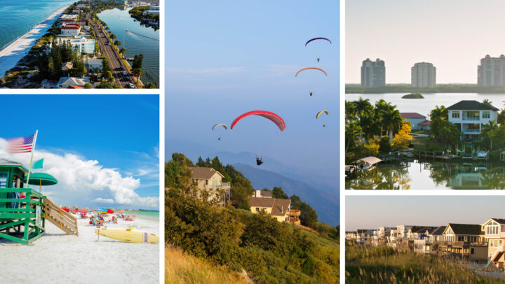 popular vacation towns