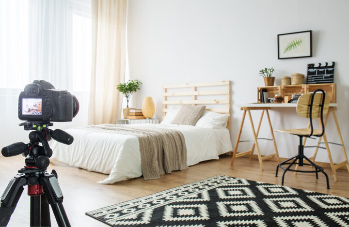 taking real estate photos