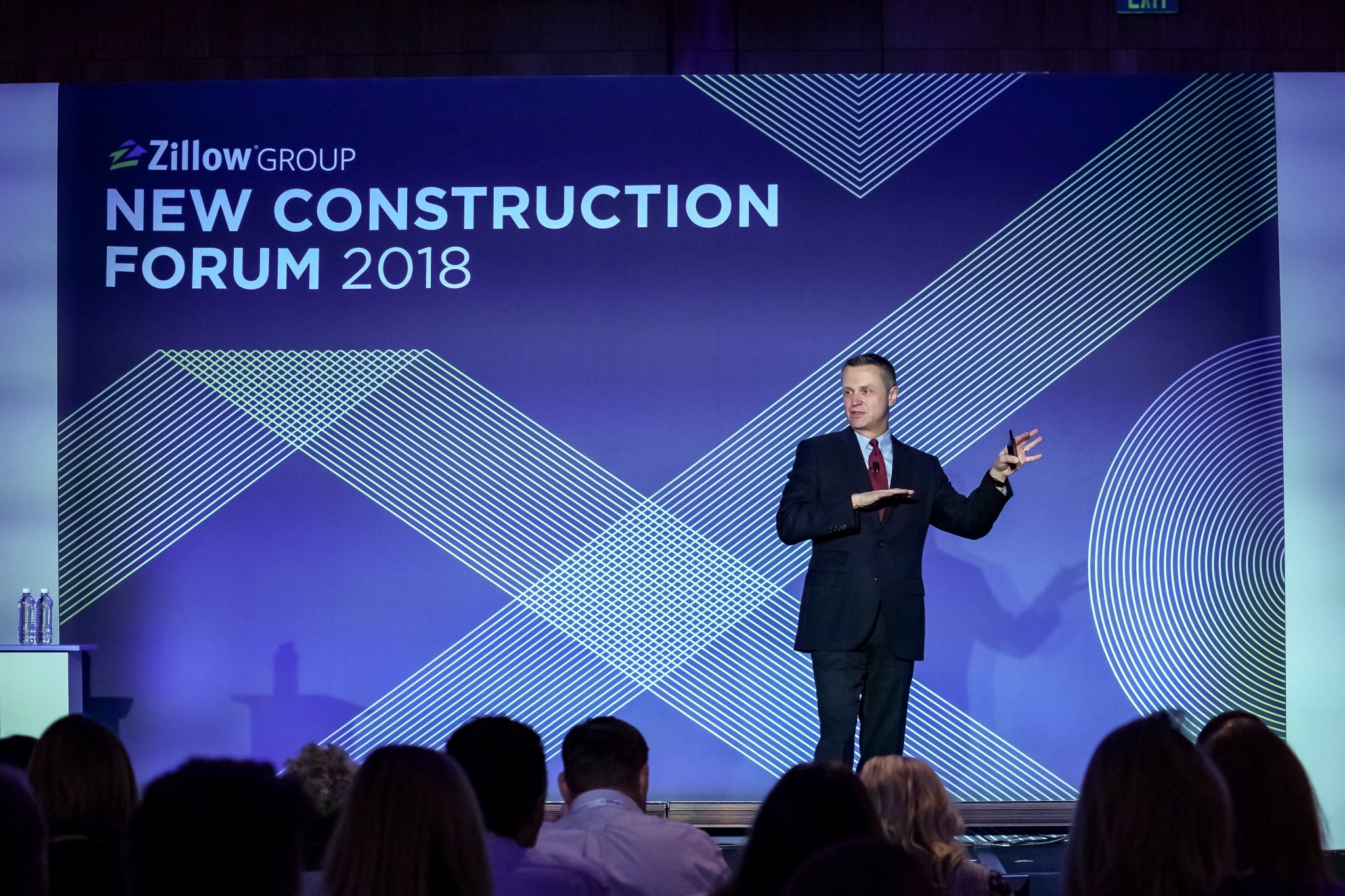 Jim Lecinski speaking at Zillow Group New Construction Forum 2018.