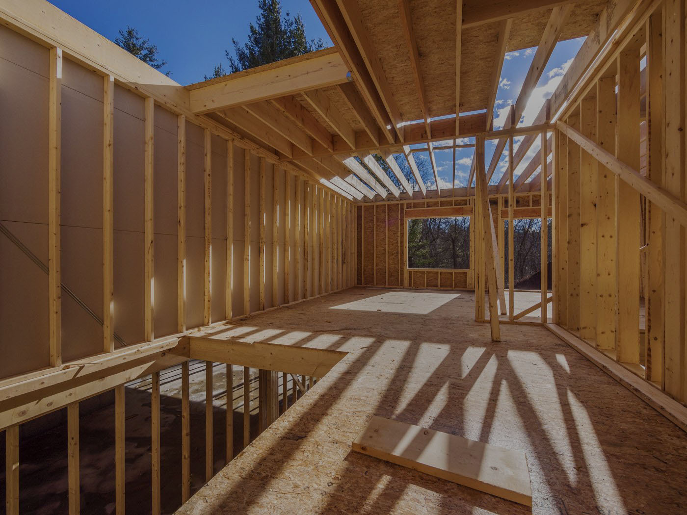 construction of house