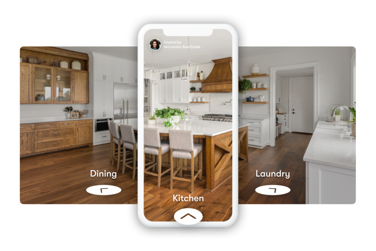 An example of a Zillow 3D Home tour.