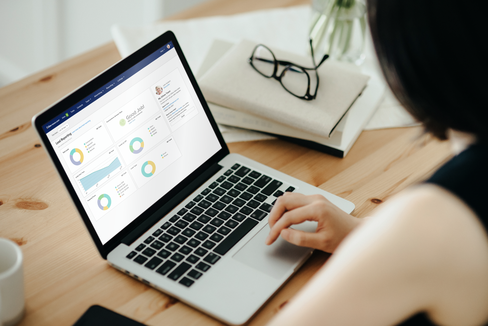 Zillow Premier Agent team and lead reports