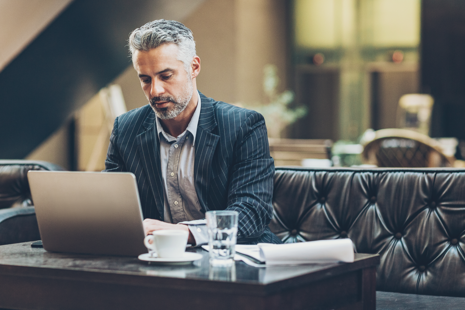 An agent building his brand online using real estate marketing ideas.