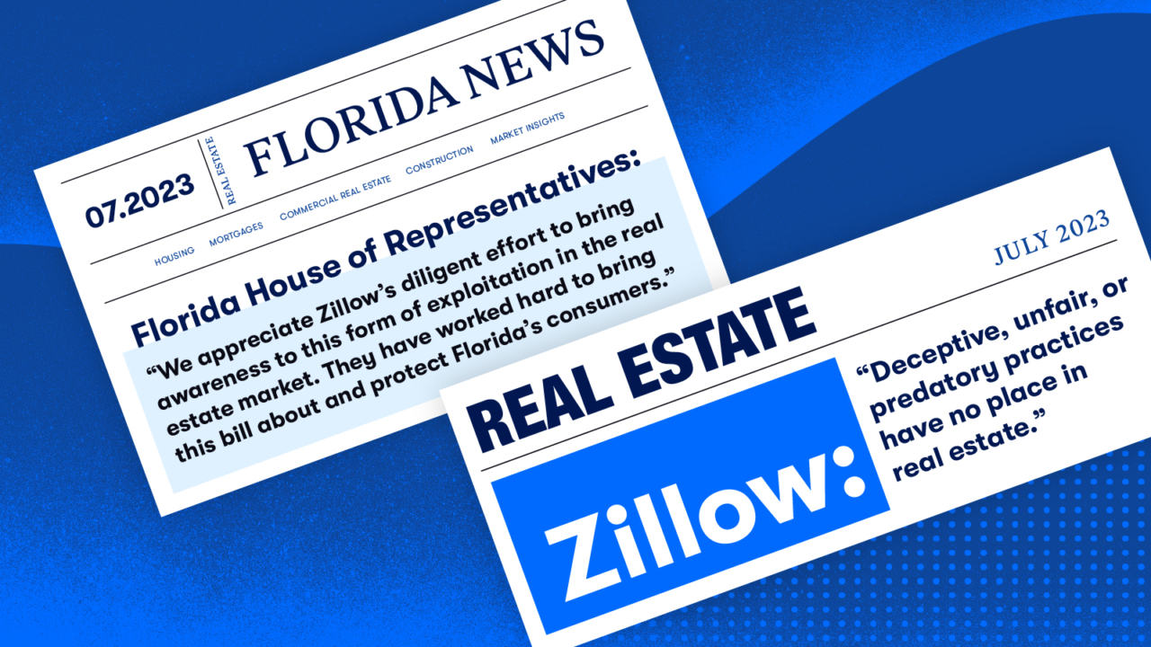 Zillow takes a stand against predatory listing services