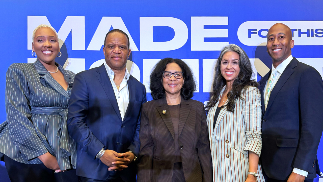 Panelists from Zillow flash talk at CBCF