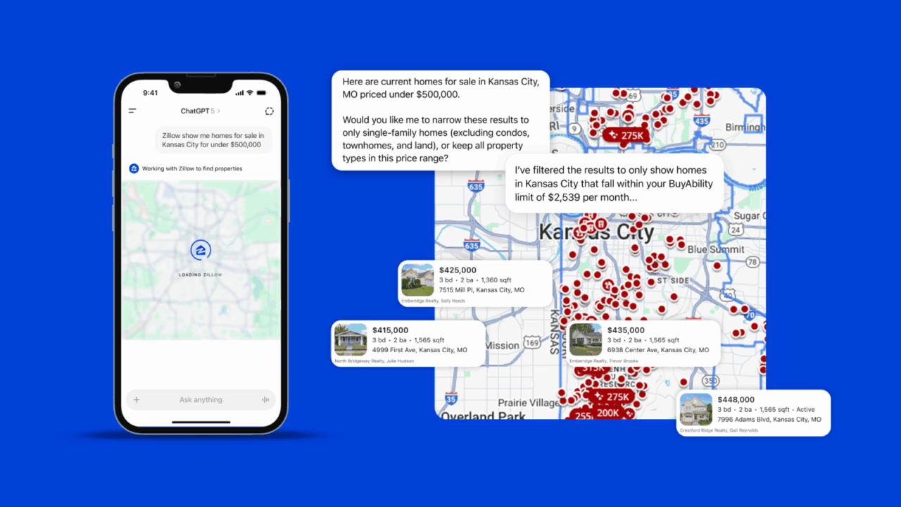Zillow App in ChatGPT