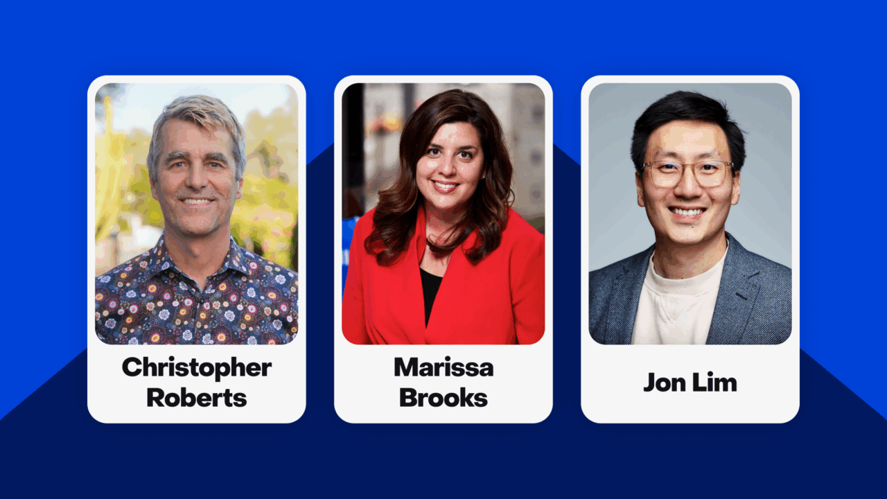 Christopher Roberts Marissa Brooks Jon Lim headshots