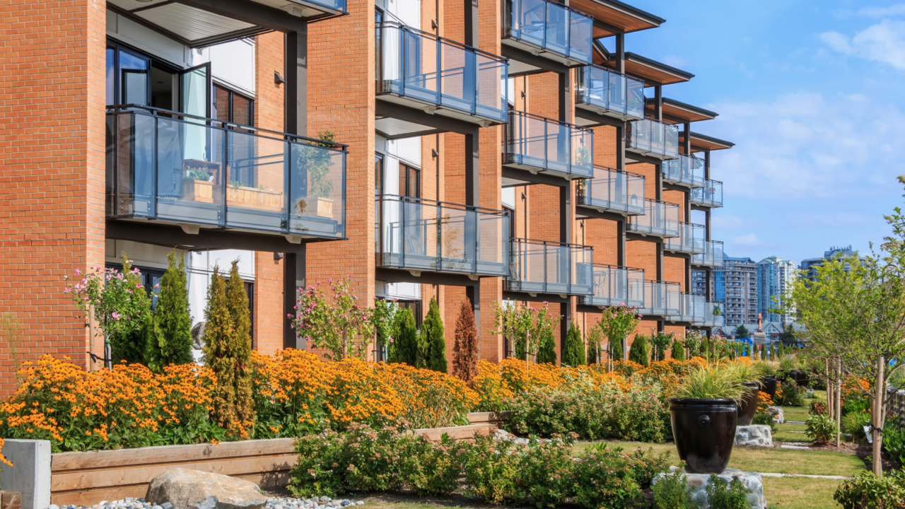 apartment building exterior