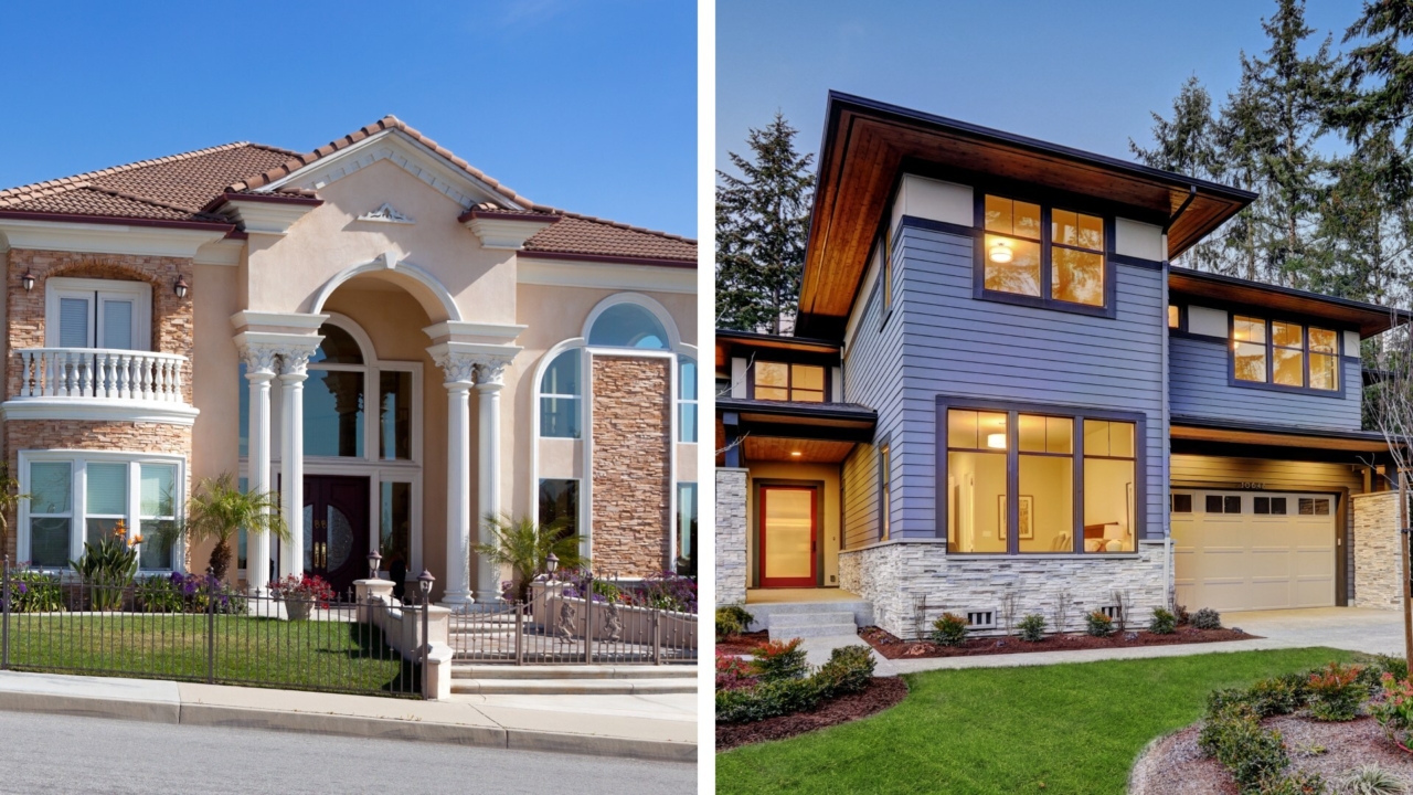 2006 vs. 2026: Home exteriors
