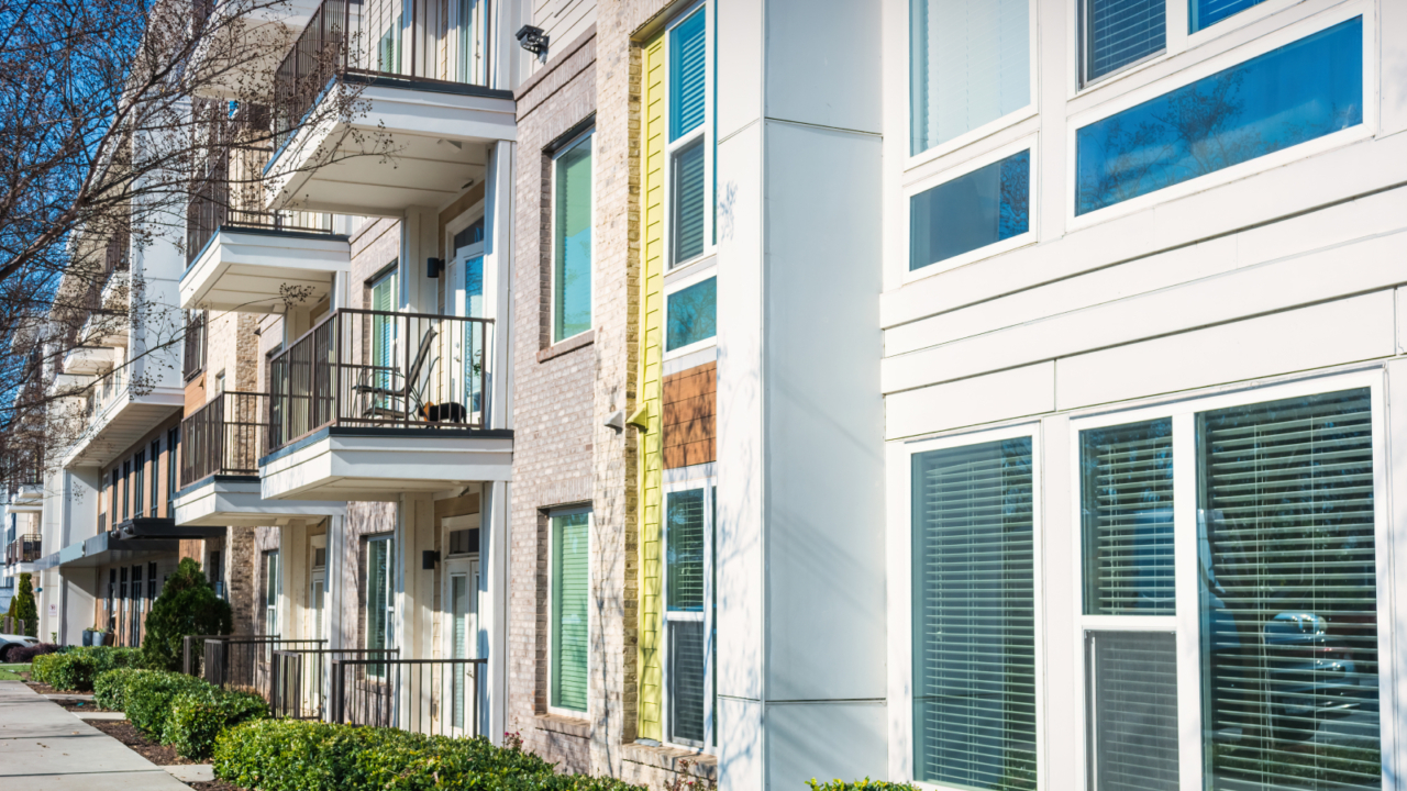 exteriors of apartments