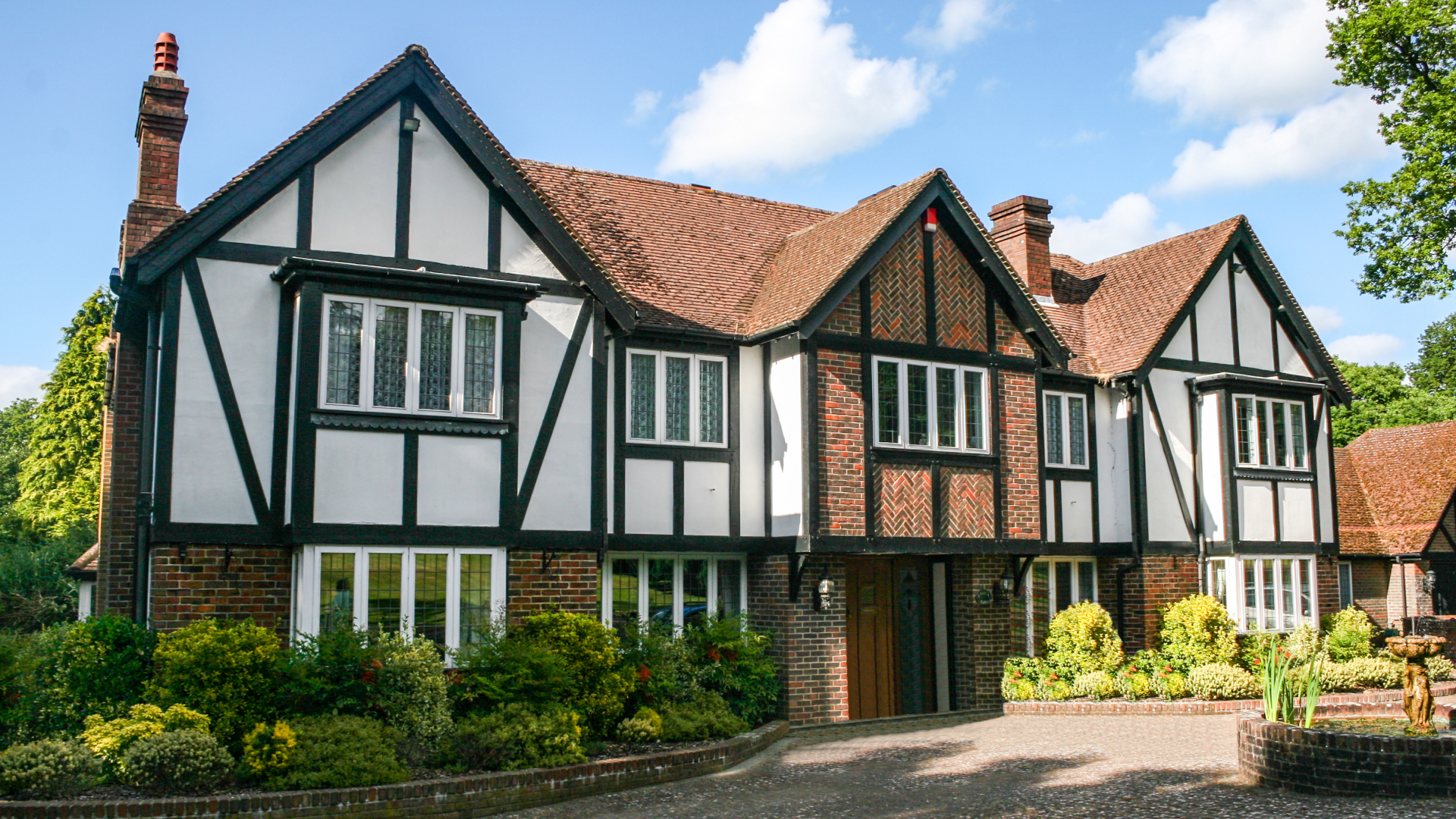 tudor house exterior