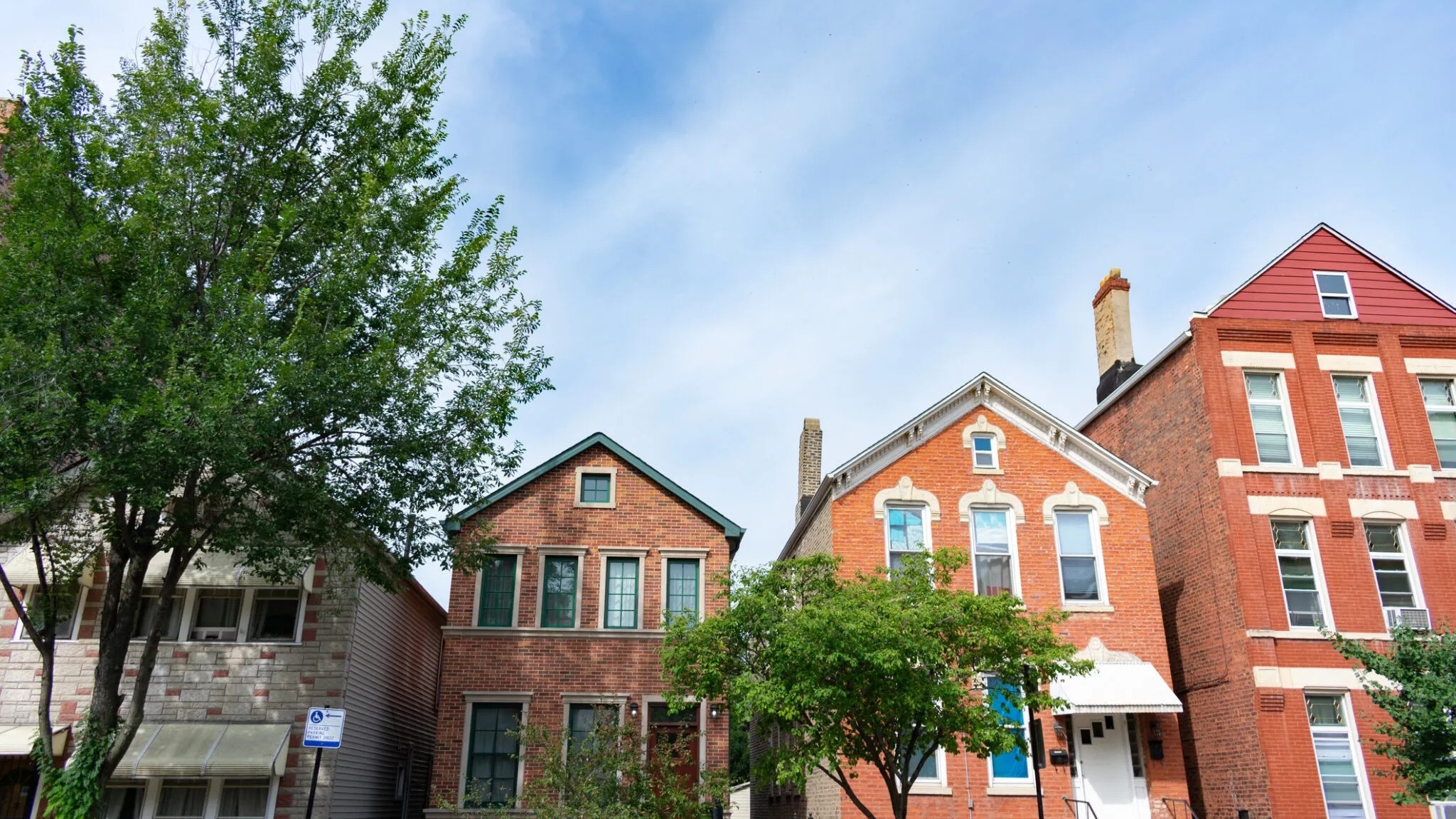houses on street