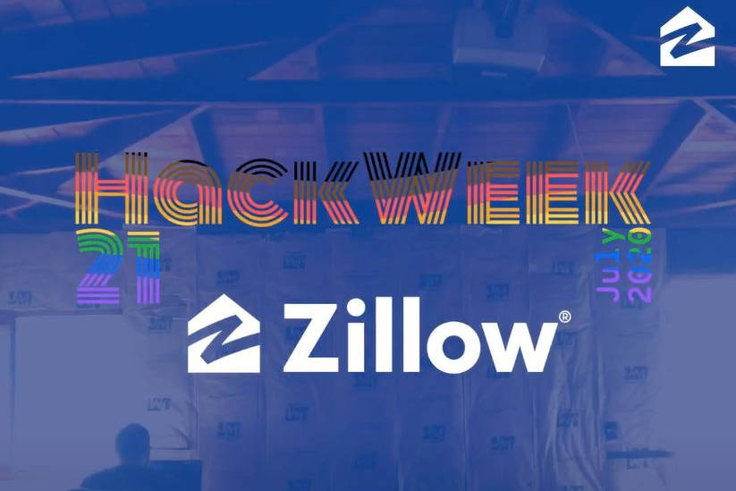 rainbow-colored logo that reads "hackweek"